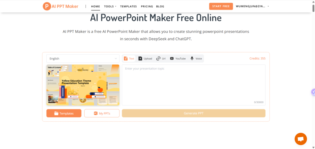 3. AI PPT Maker — The Lightning-Fast Gamma AI PPT Alternative You’ll Love - AI PPT Maker