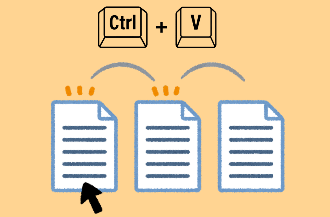 Manual Copy and Paste