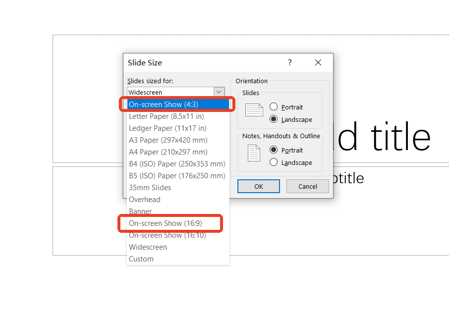 Adjust the Dimensions