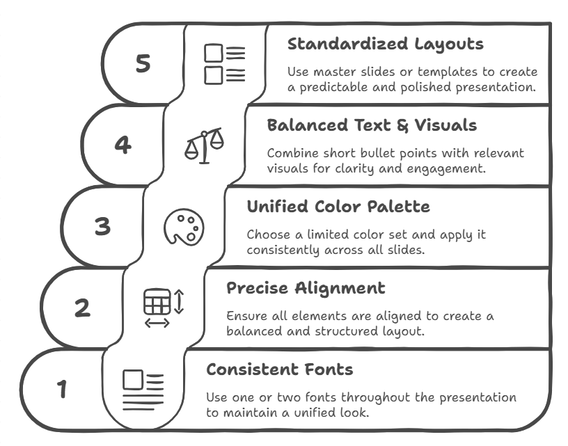 Step 2 – Ensure Design Consistency and Visual Balance