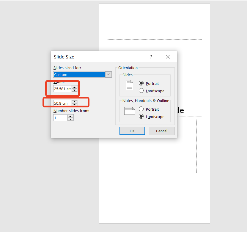 Slide Sizes for Social Media Sharing