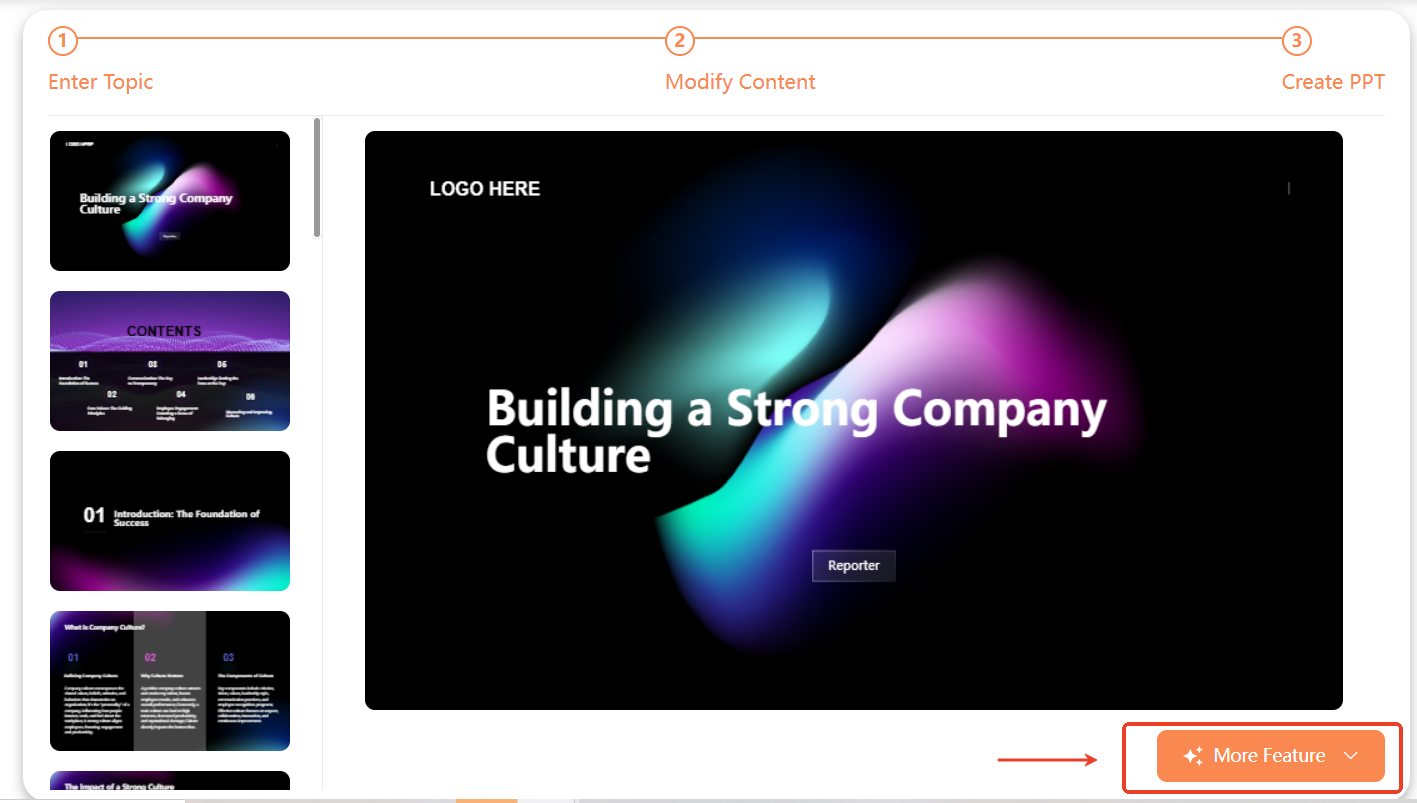How to Use AI PPT Maker to Create a Slide Deck