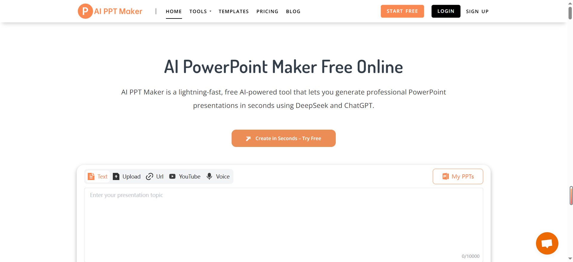AI PPT Maker – Fast and Efficient AI Presentation Creation