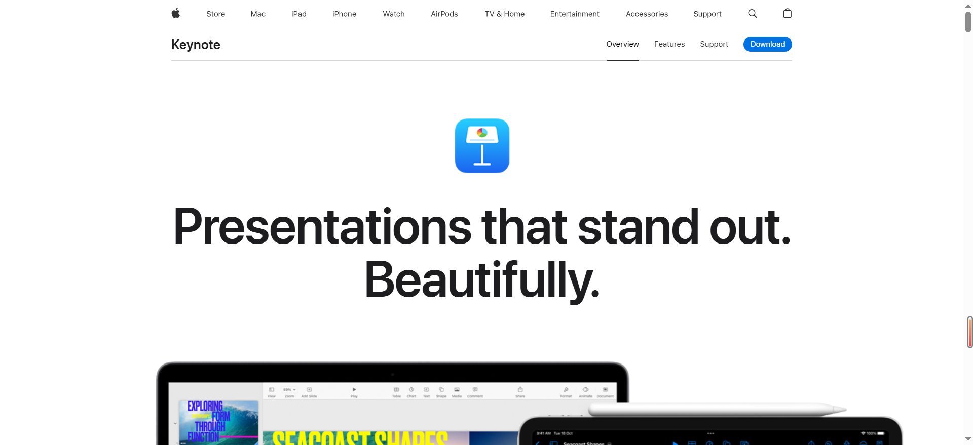 Keynote – Apple’s Powerful Presentation Tool
