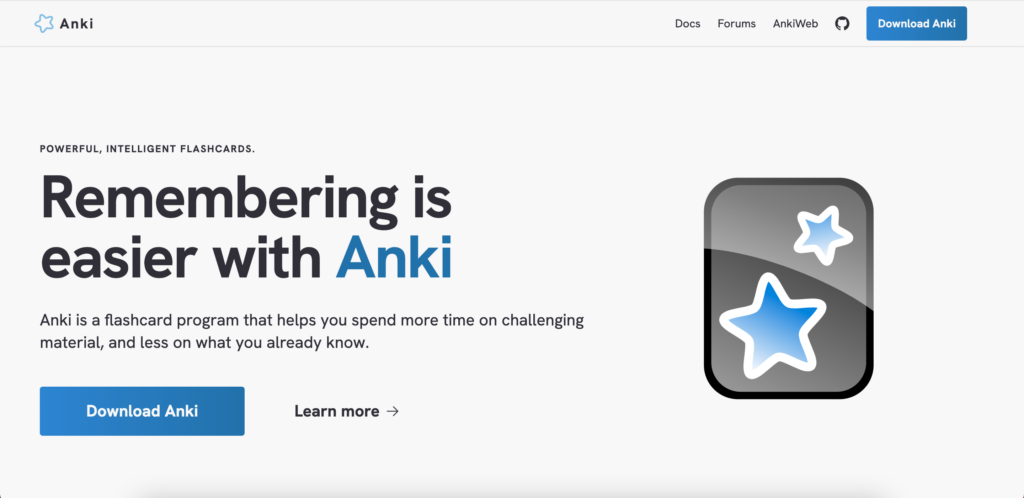 1. Anki