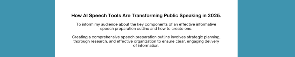 Step 3: Develop Your Thesis Statement