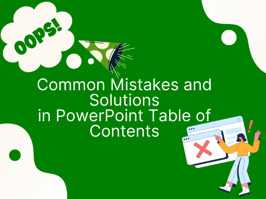 Common Mistakes in PowerPoint Table of Contents and How to Avoid Them - AI PPT Maker