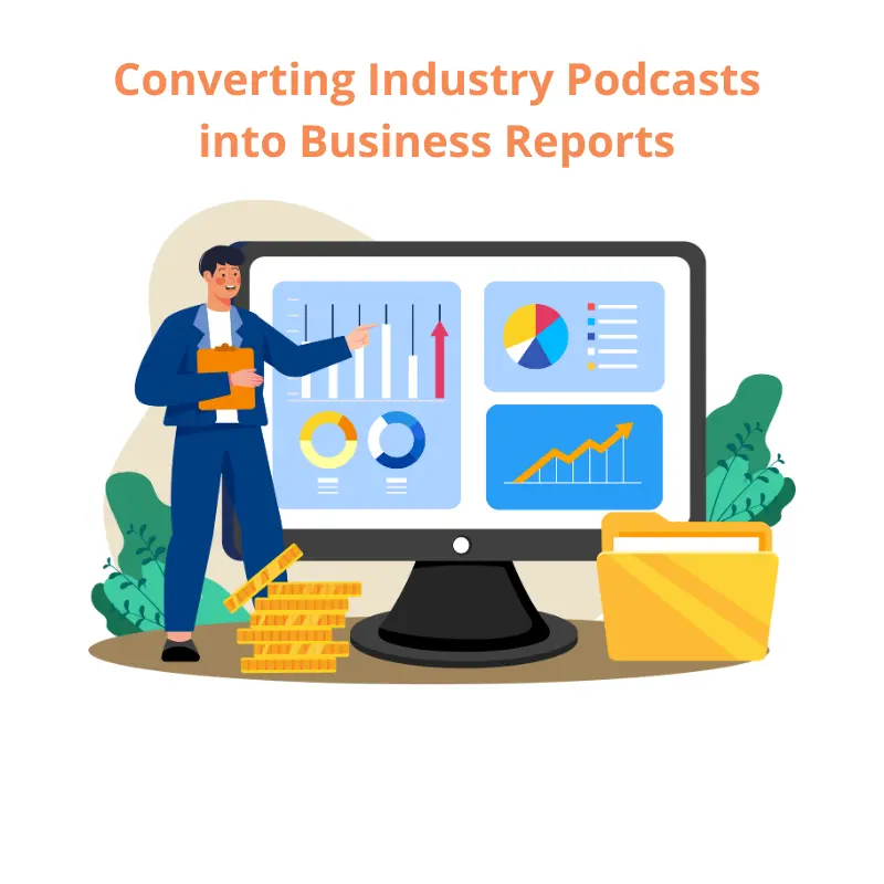 Kasus Penggunaan Dunia Nyata dari Konverter YouTube ke PPT AI: Mengonversi Podcast Industri menjadi Laporan Bisnis - AI PPT Maker