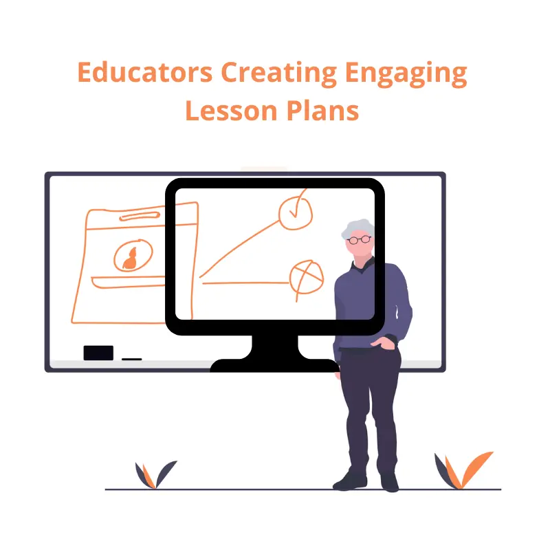 Educators Creating Engaging Lesson Plans - AI PPT Maker