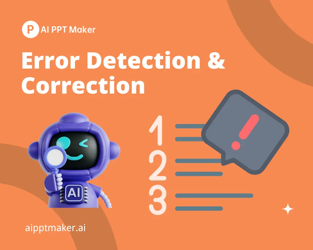 Error Detection & Correction - AI PPT Maker