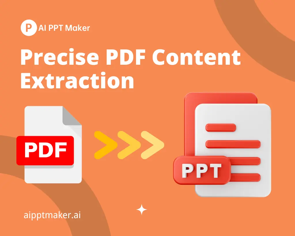 Key Features of PDF to PPT: Accurate and Efficient PDF Content Extraction - AI PPT Maker