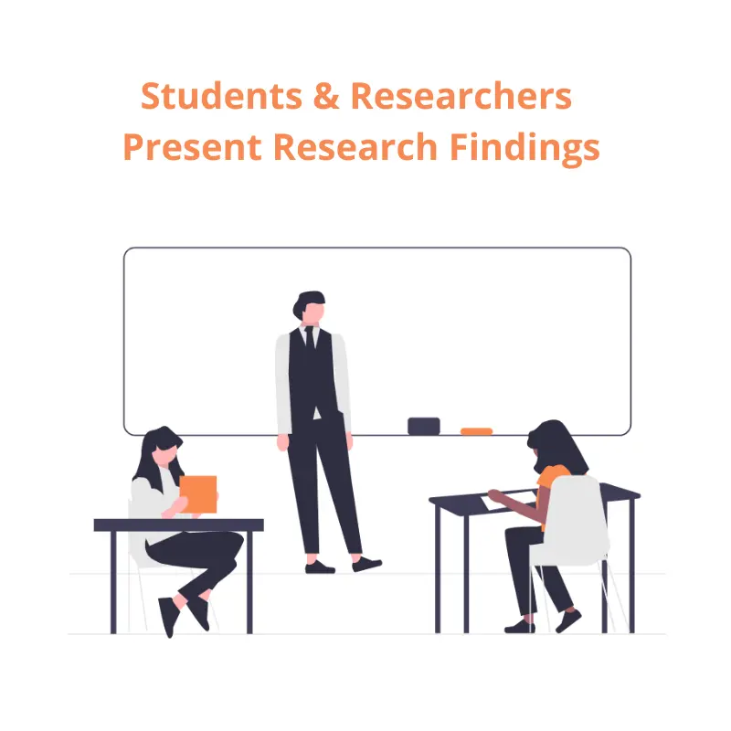 Students & Researchers Present Research Findings