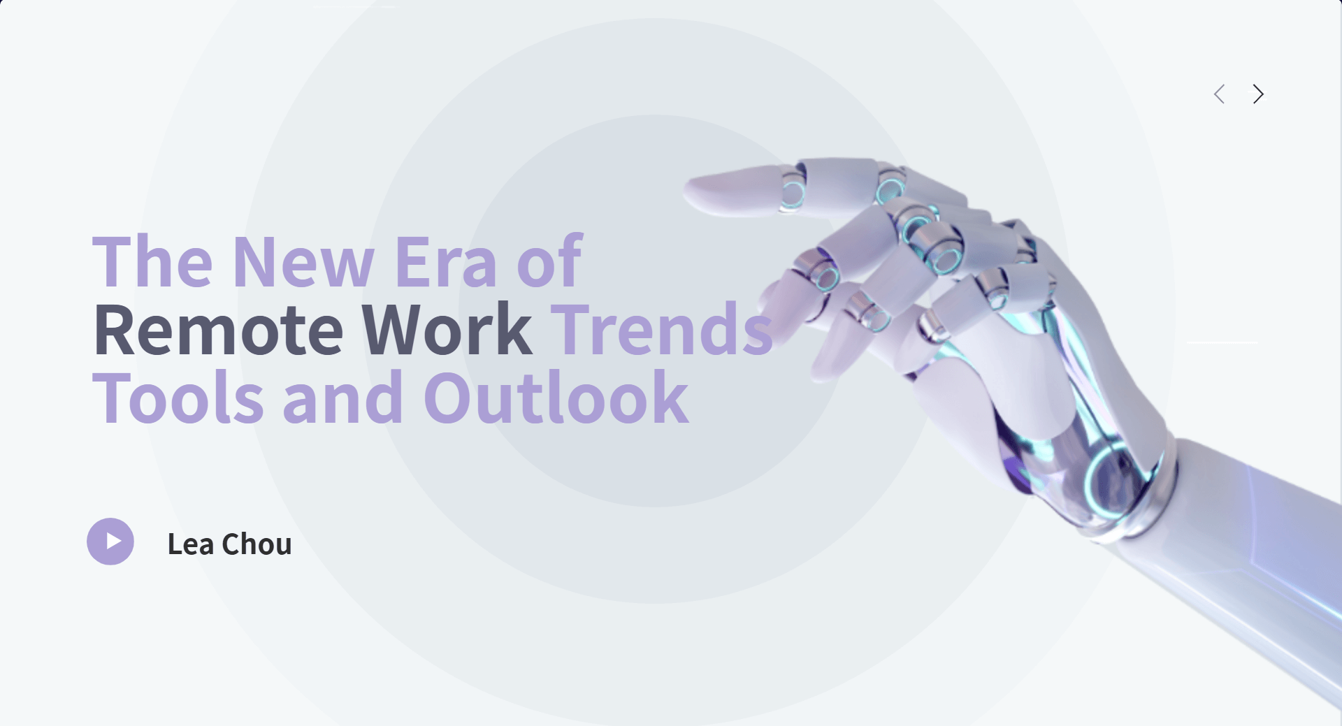 The New Era of Remote Work Trends Tools and Outlook - Presentation by AI PPT Maker