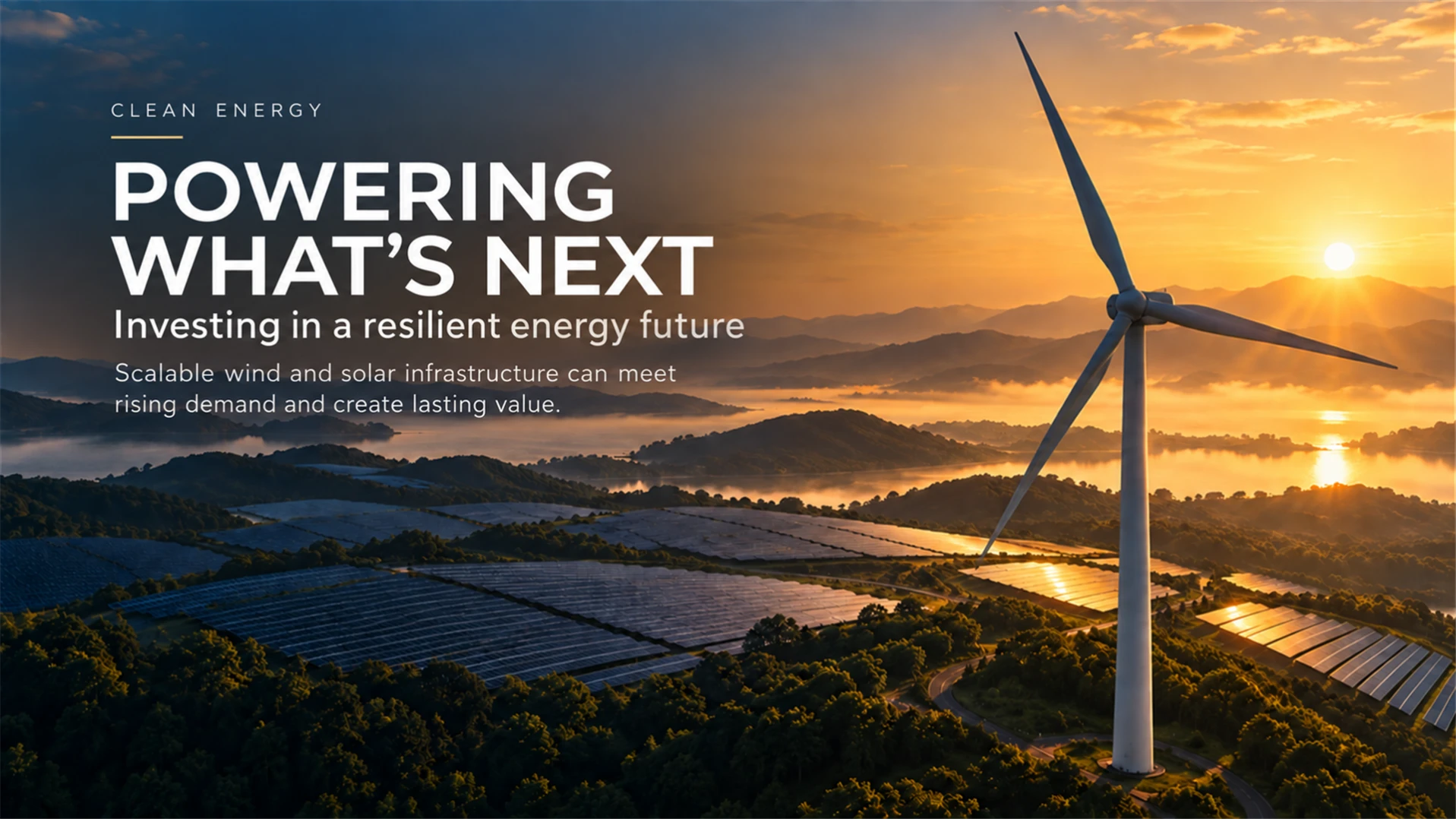 Clean Energy Investment Pitch