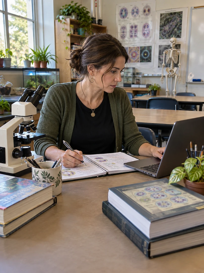 Mariana Oliveira — Professora de biologia do ensino médio