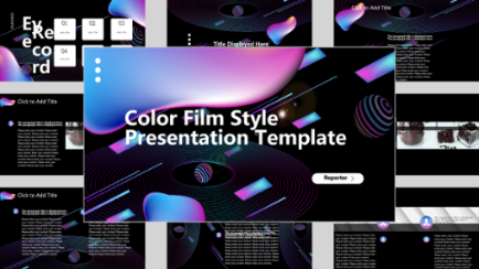 Color Film Theme Presentation - AI PPT Maker